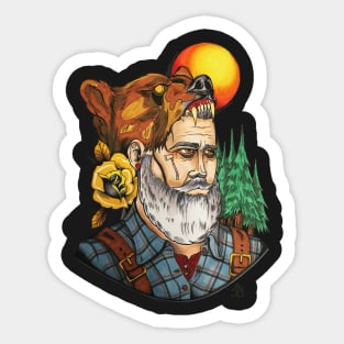 Mountain Man Sticker